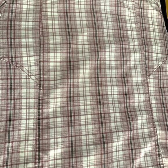 Hi-Tec  Women's  Long Sleeve Plaid Shirt XL 100% Polyester - Picture 8 of 9